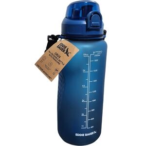 Eddie Bauer 74 oz Water Bottle with Paracord 2.2L Camping Hiking Outdoor Travel